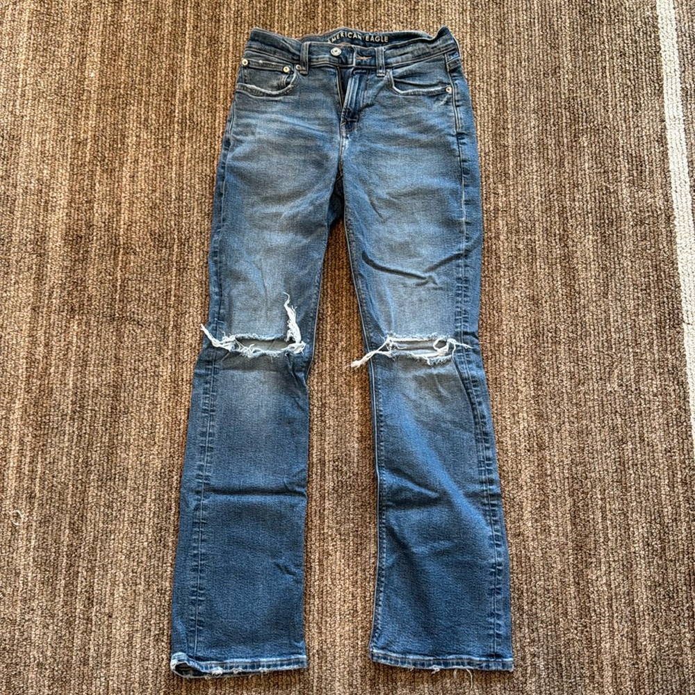 American Eagle Stretch Straight Leg Jeans